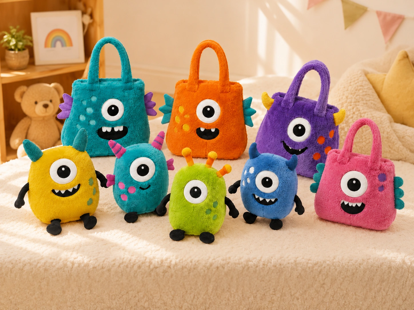 Custom monster plush toy project