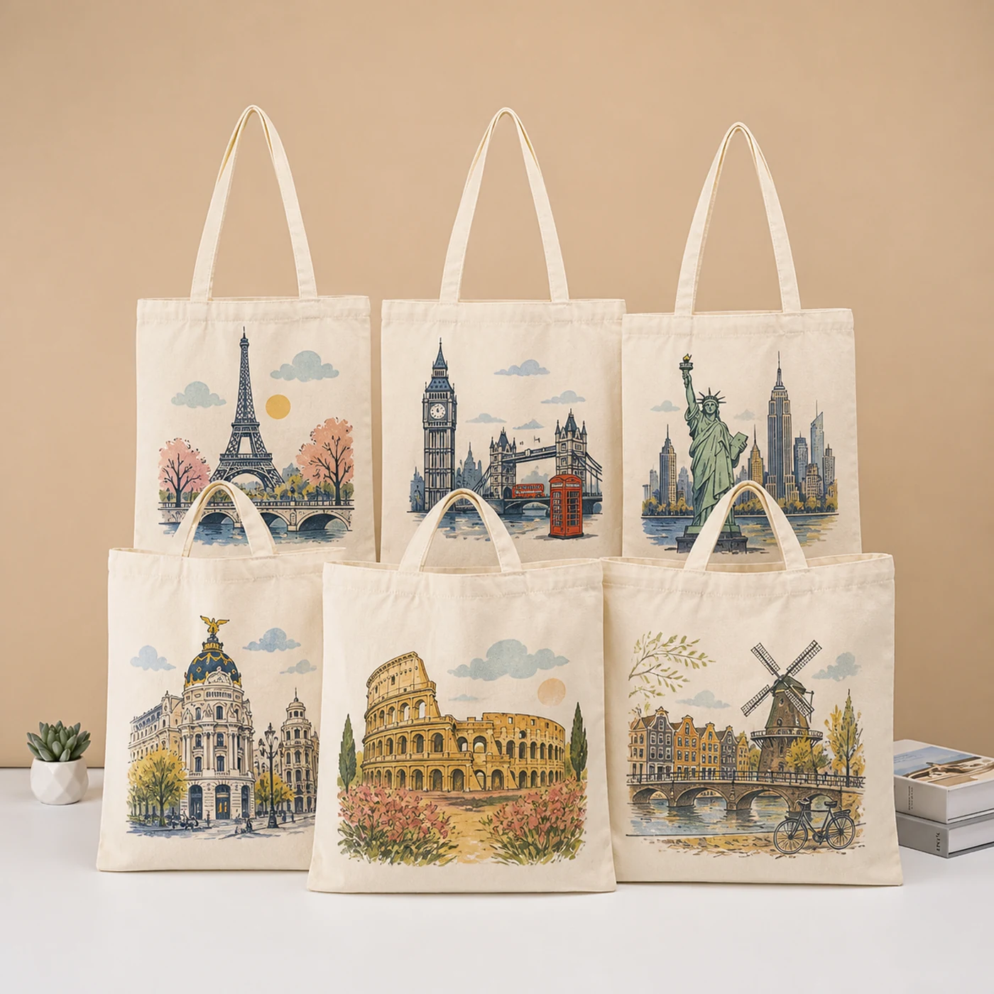 Custom Canvas Tote Bags product collection