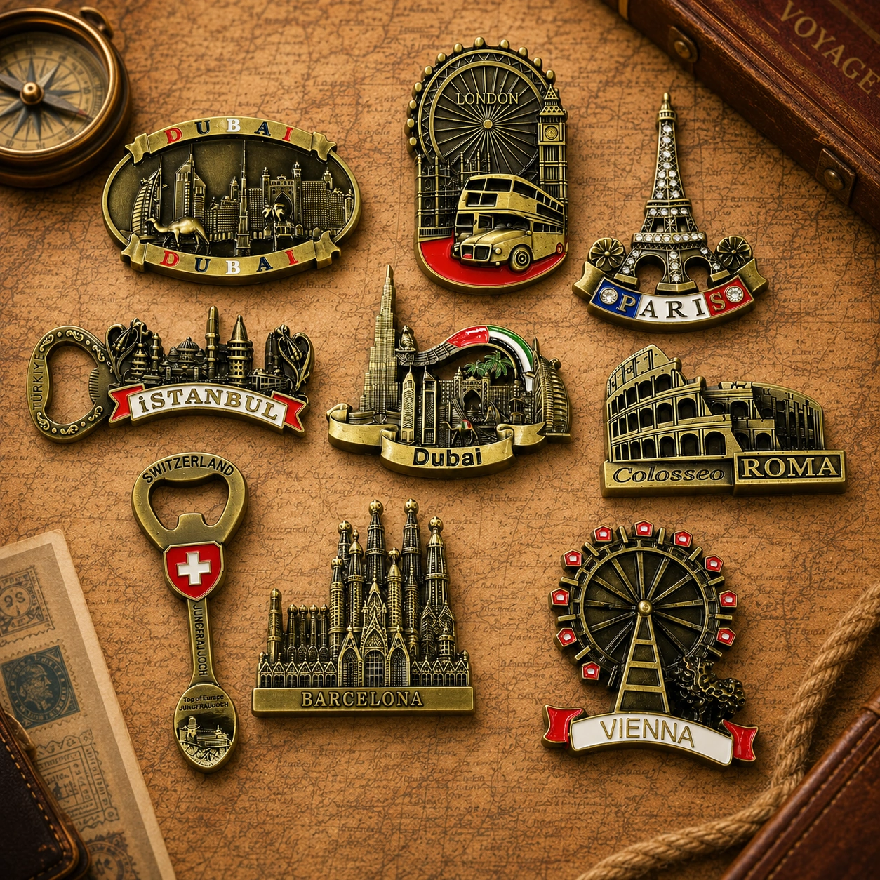 Custom Metal Fridge Magnets product collection