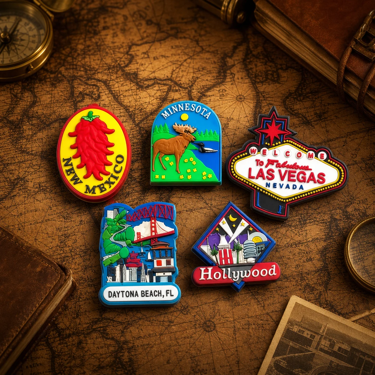 Custom Soft PVC Fridge Magnets product collection