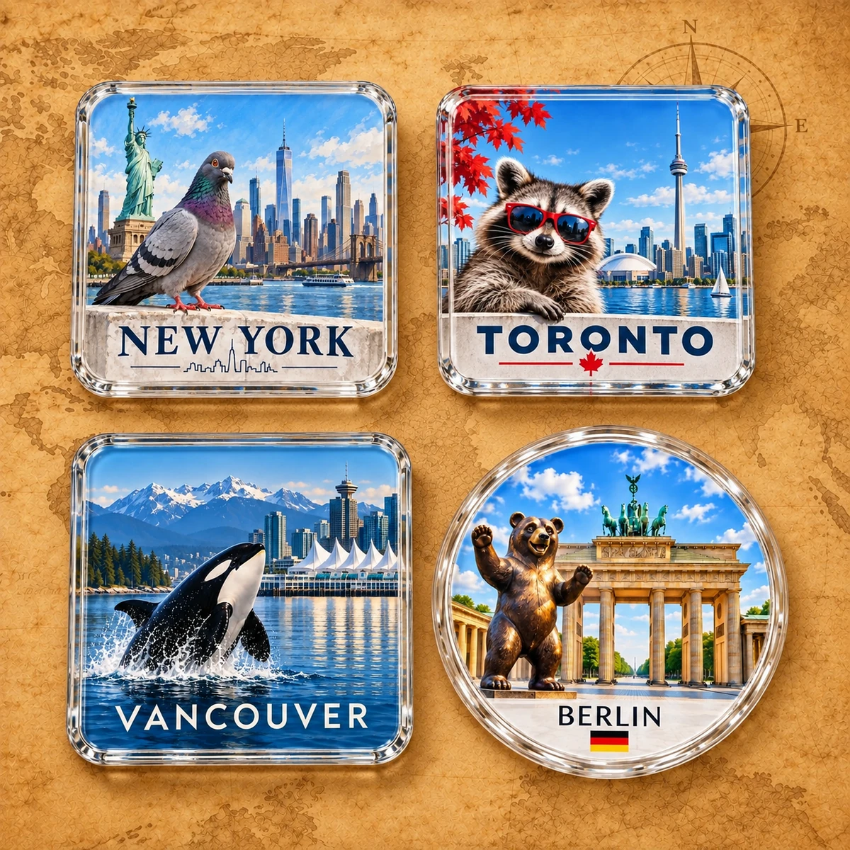 Acrylic Souvenir Coaster product collection