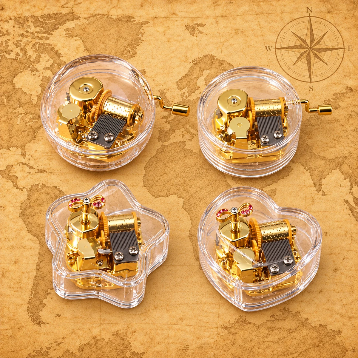 Acrylic Souvenir Music Box product collection