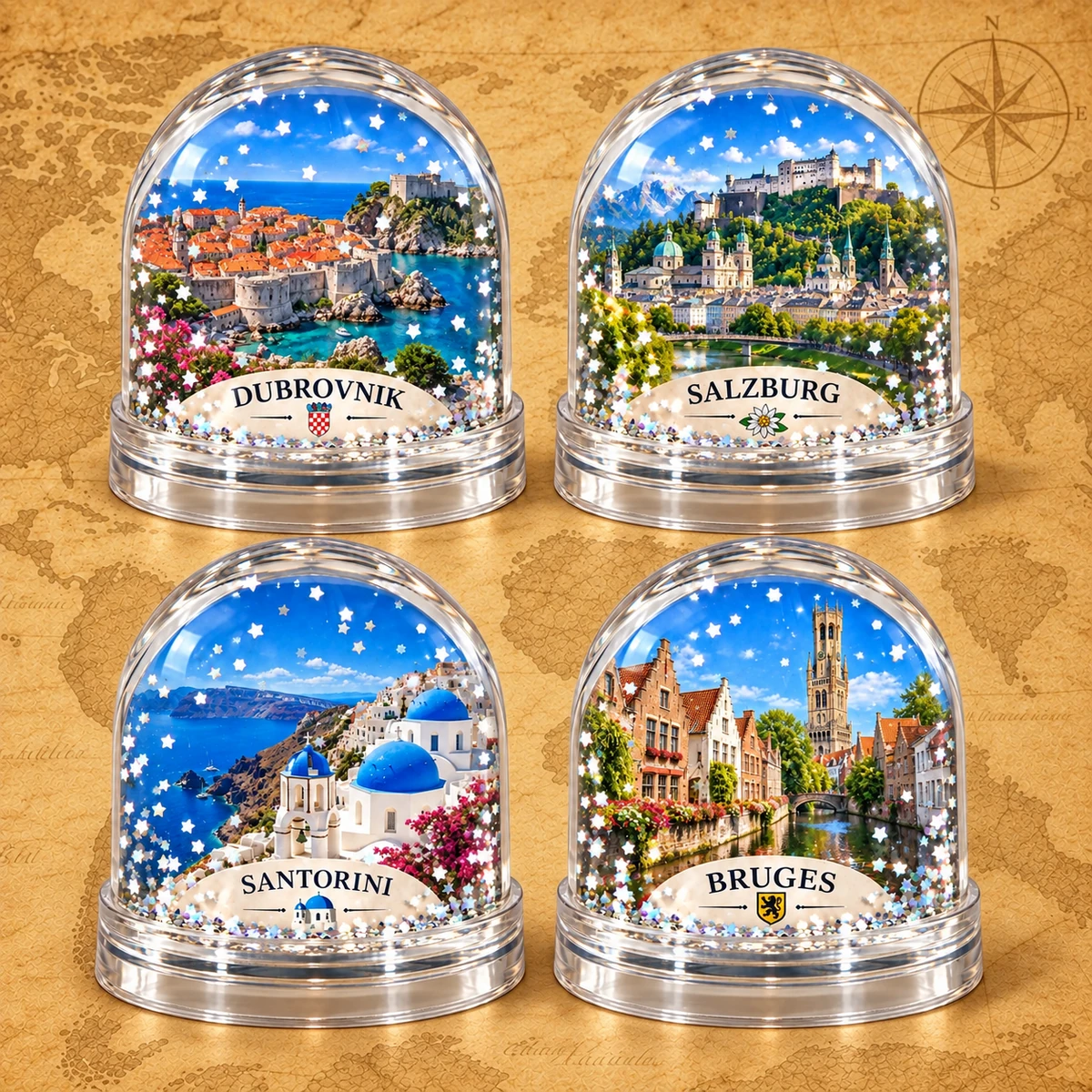 Acrylic Souvenir Snow Globe product collection