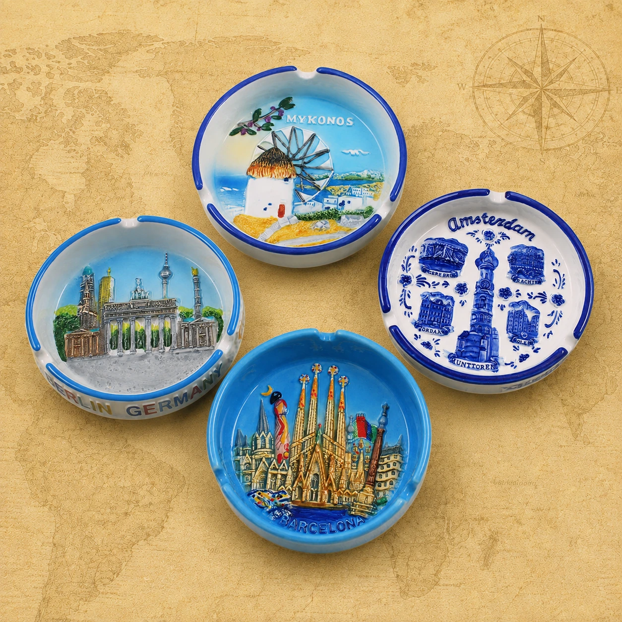 Ceramic Souvenir Ashtray product collection
