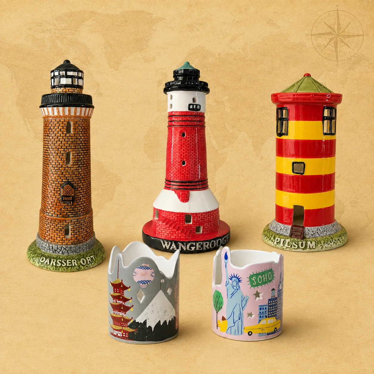 Ceramic Souvenir Candle Holder product collection