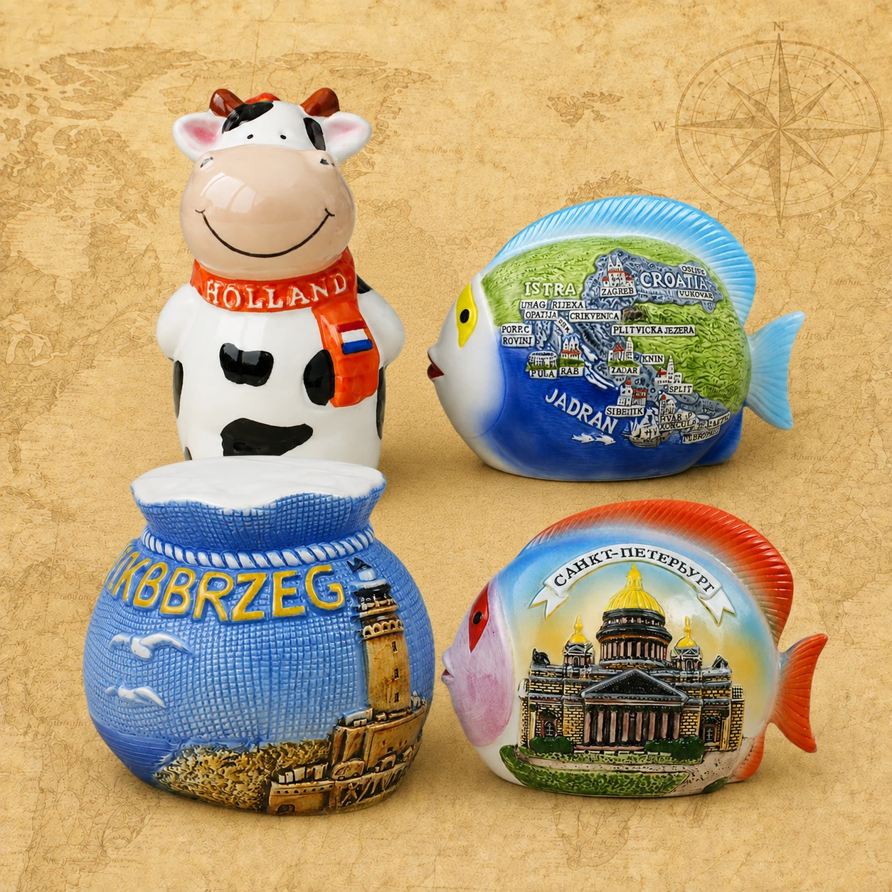 Ceramic Souvenir Piggy Bank product collection