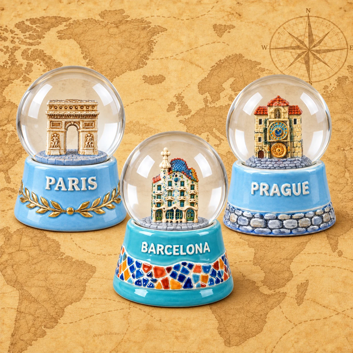 Ceramic Souvenir Snow Globe product collection