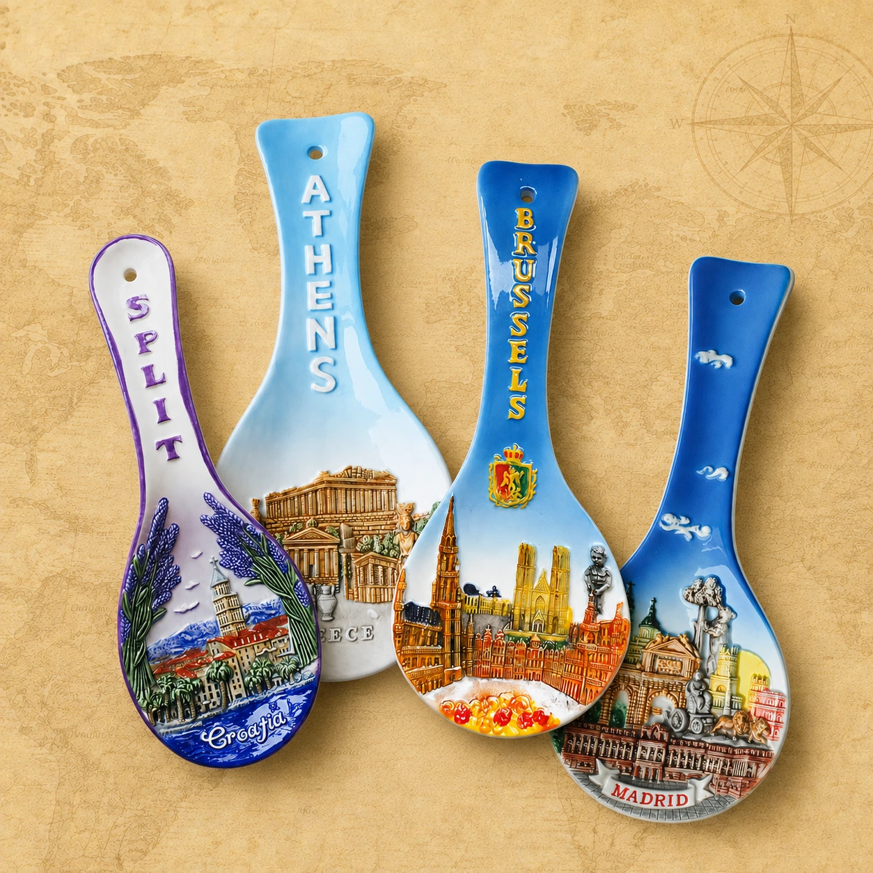 Ceramic Souvenir Spoon product collection