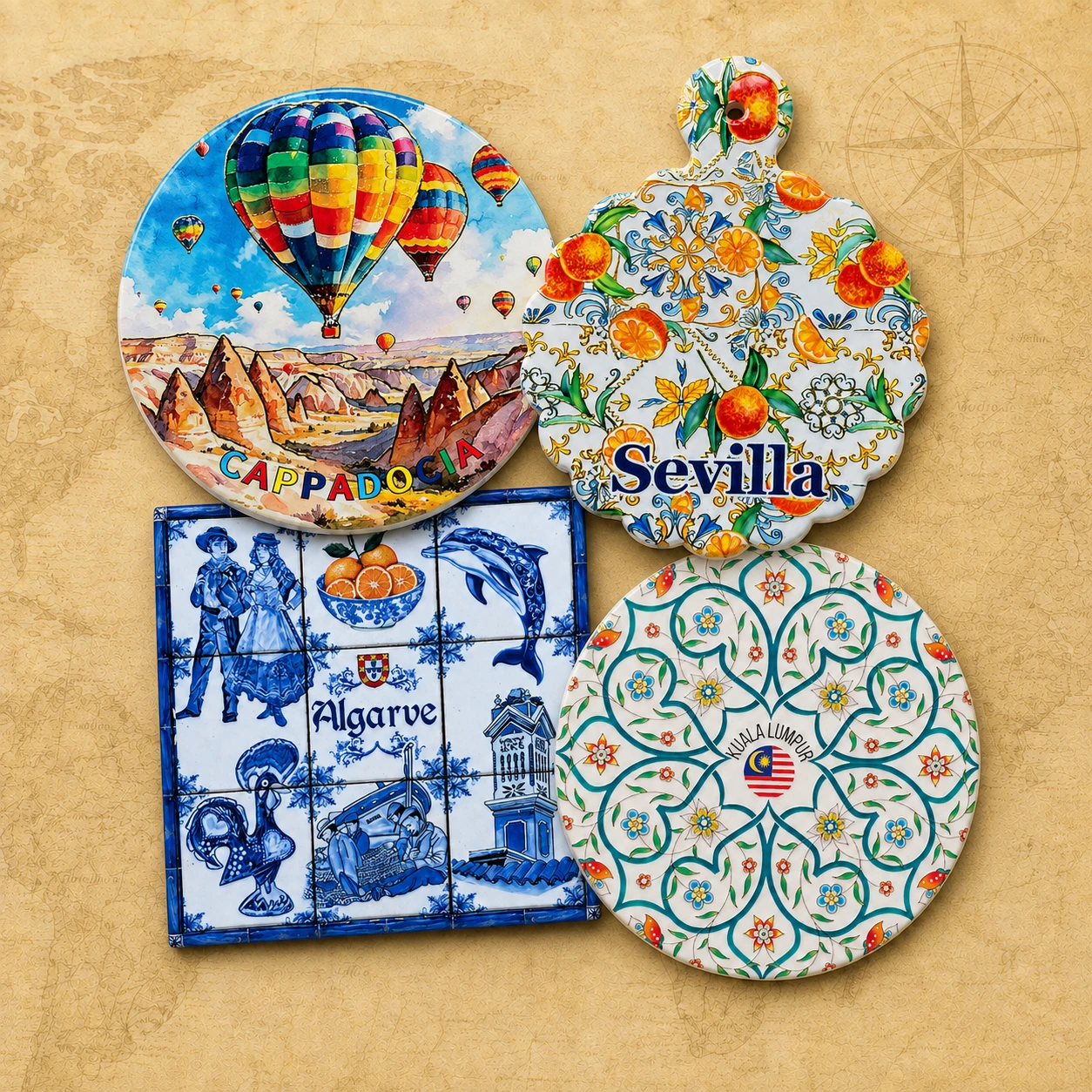Ceramic Souvenir Trivet product collection