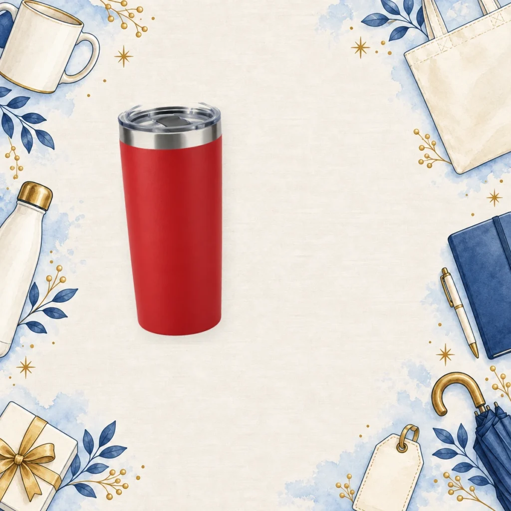 red 20oz promotional tumblers for healthcare