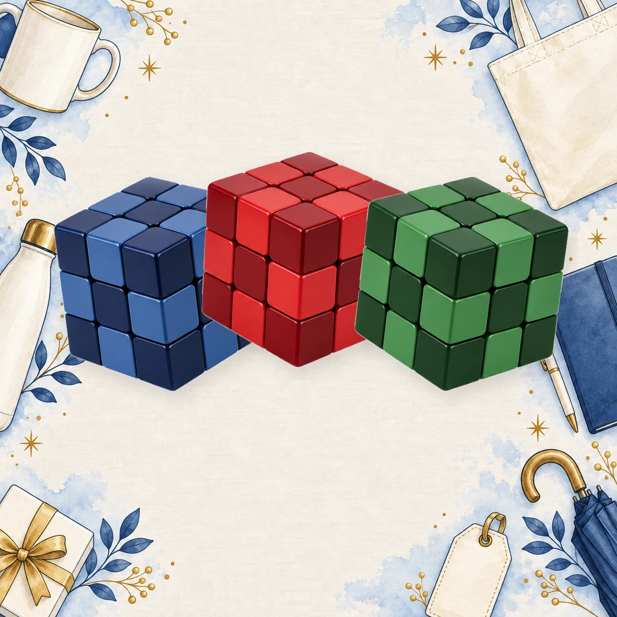 Custom 3×3 Promotional Puzzle Cubes product collection