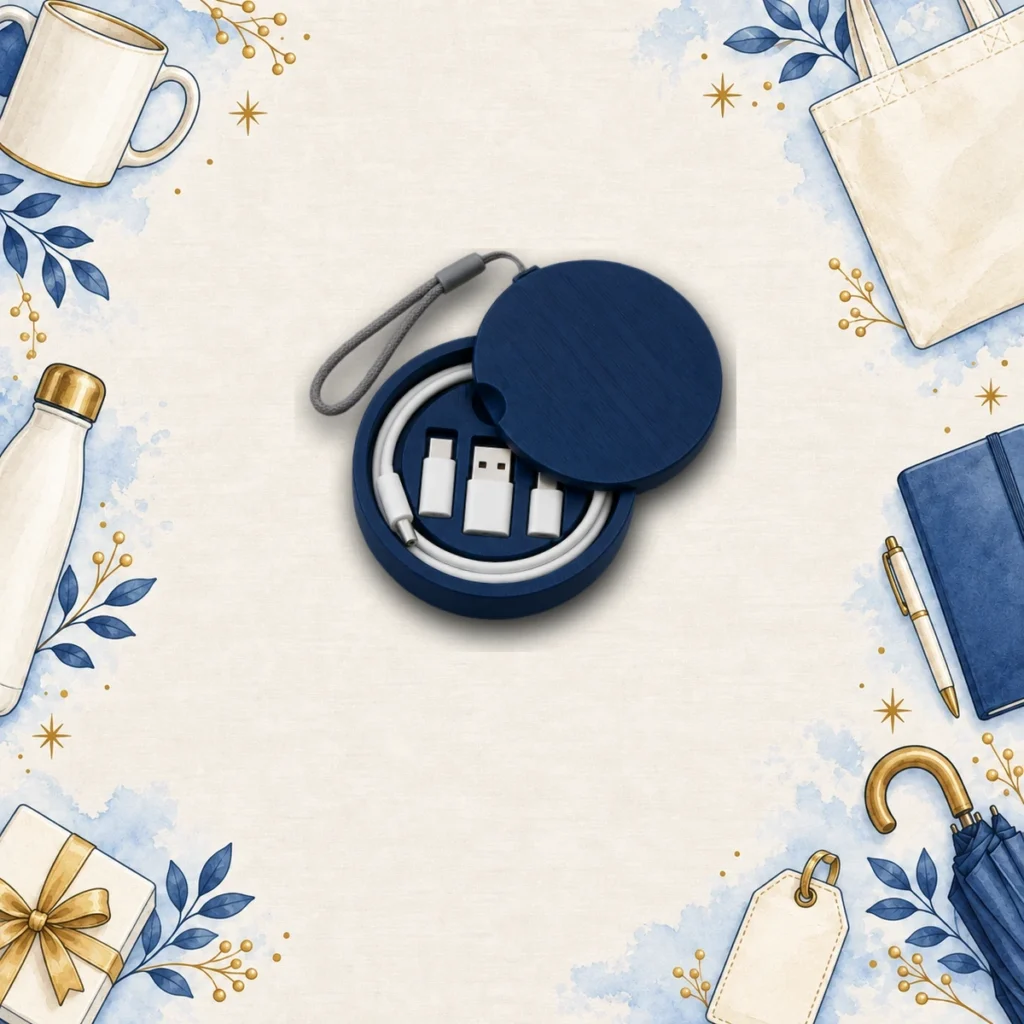 navy portable cable organizer