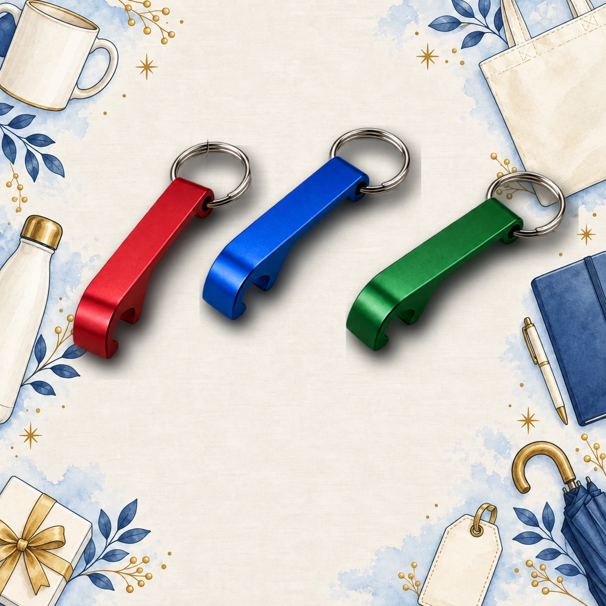 Custom Bottle Opener Keychains product collection
