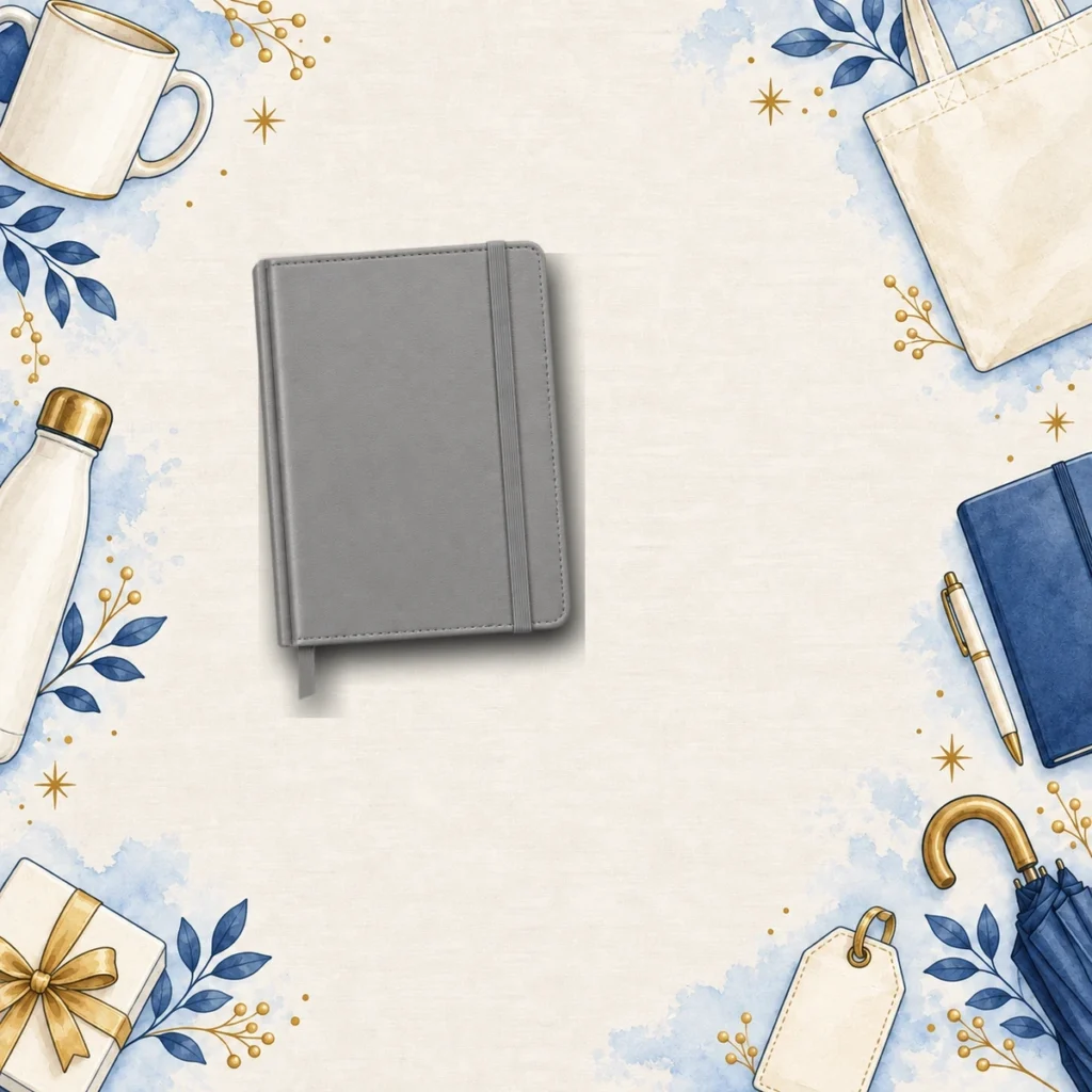 black custom career milestone journals for corporate events