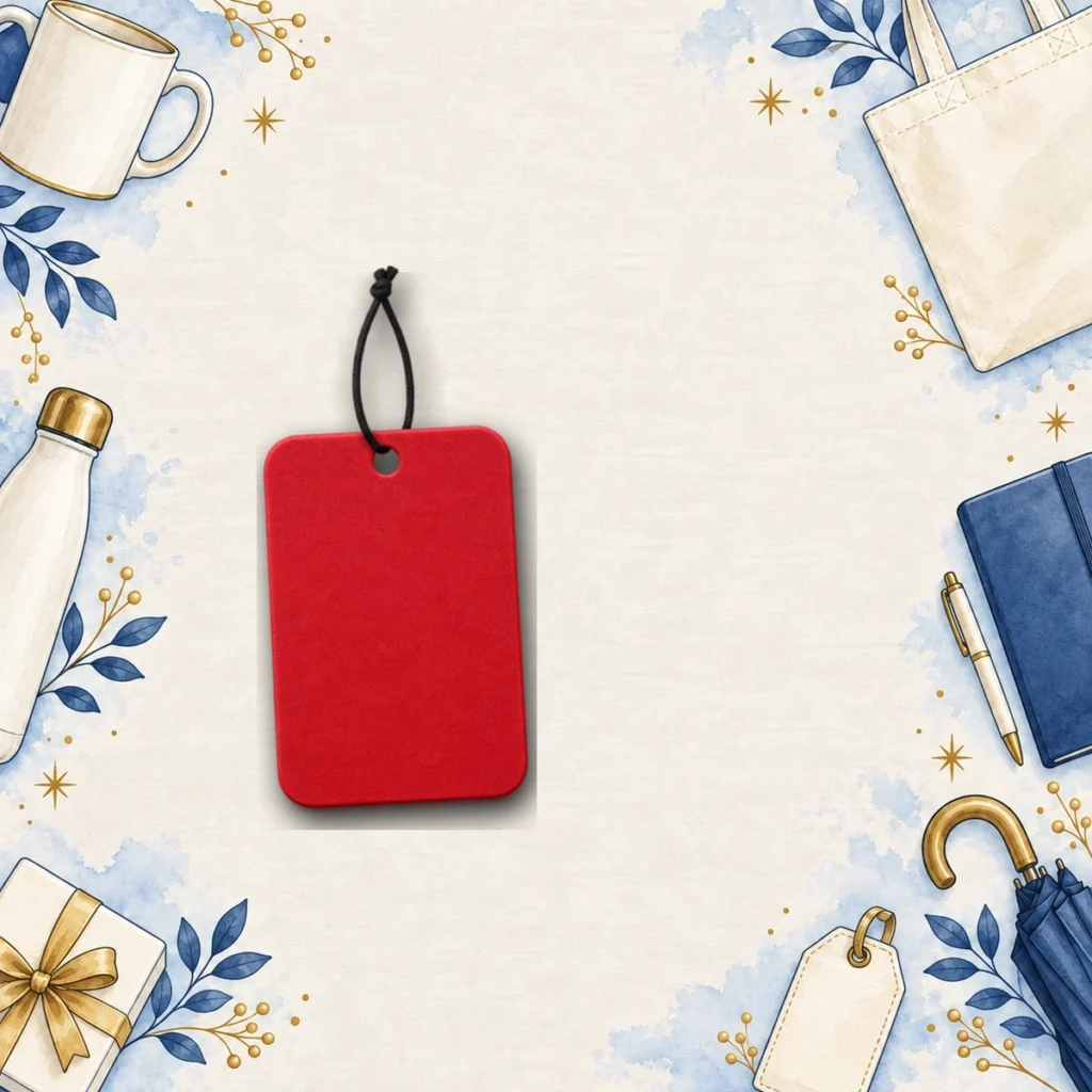 red hanging air fresheners for car care