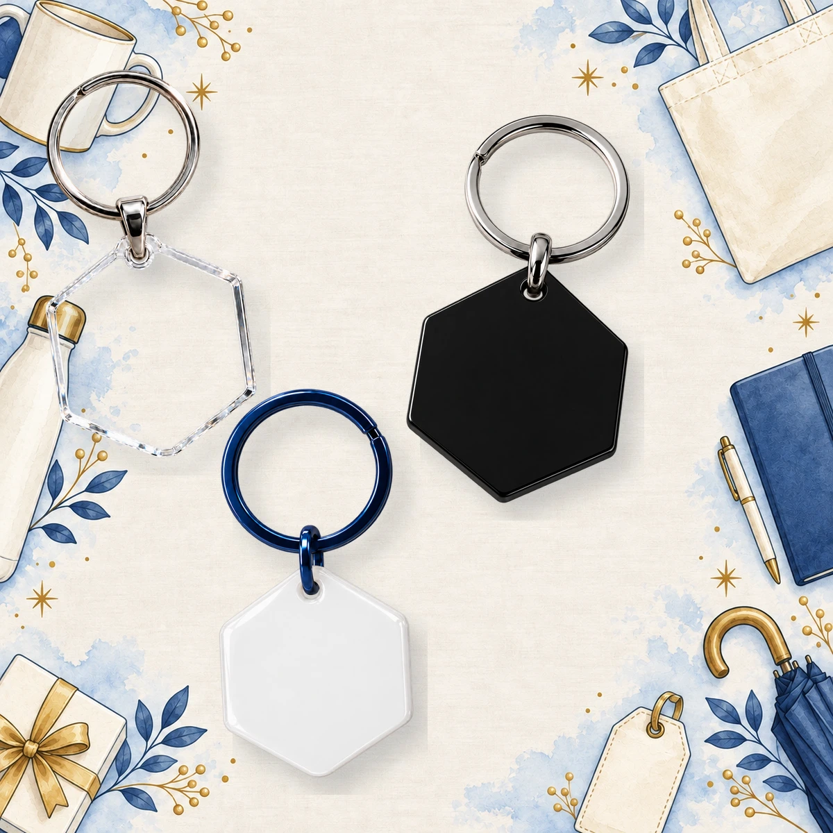 Custom Logo Acrylic Keychains product collection