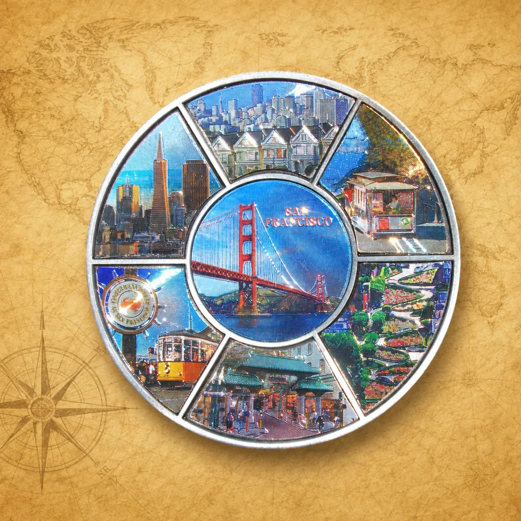 Custom San Francisco metal decorative plate supplier