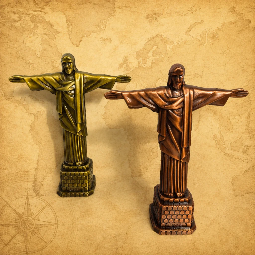 Custom Rio Christ the Redeemer metal landmark manufacturer
