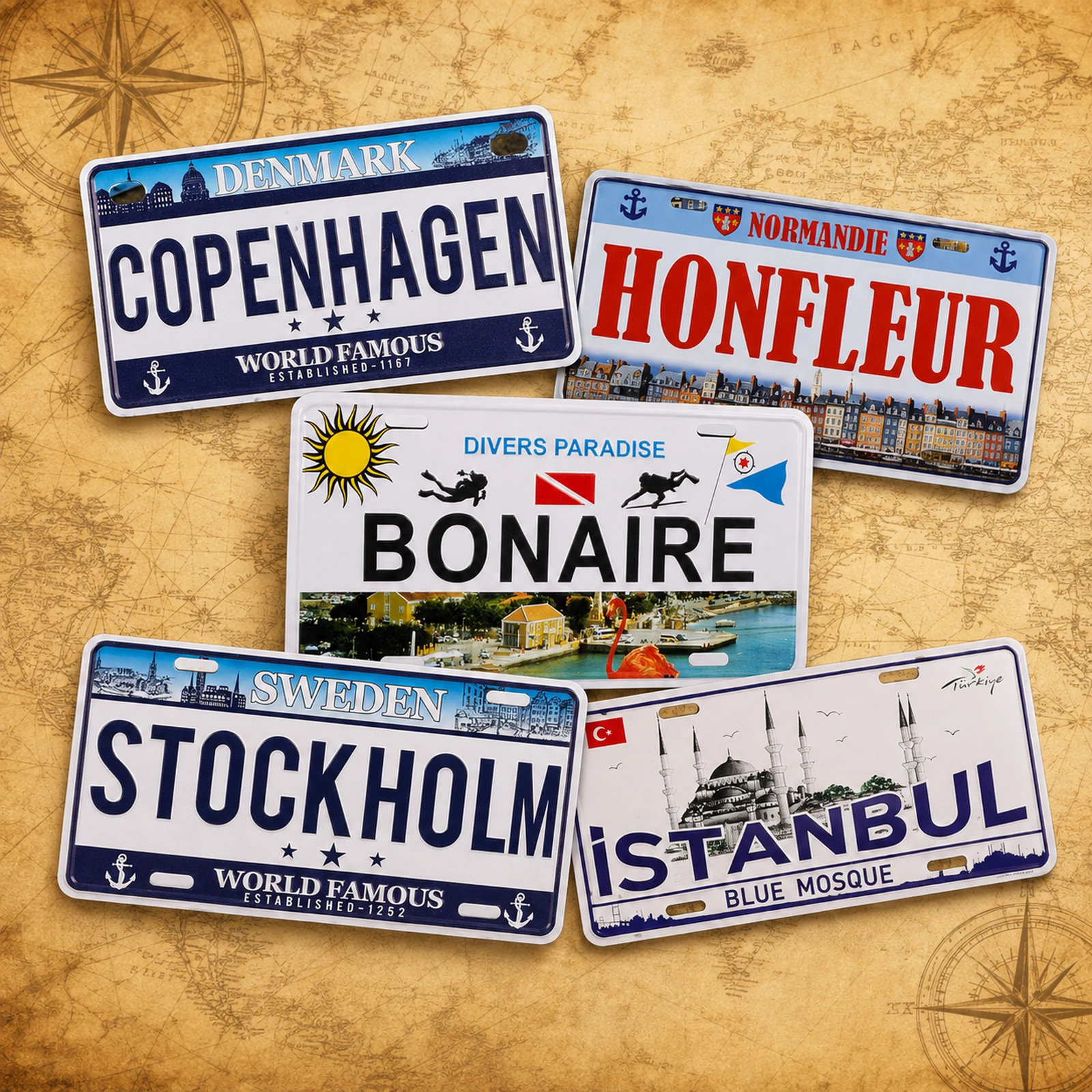 Custom Metal License Plate product collection