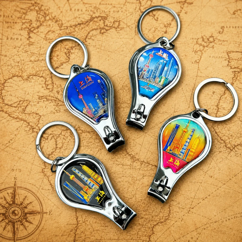 Custom Shanghai Oriental Pearl metal nail clipper manufacturer