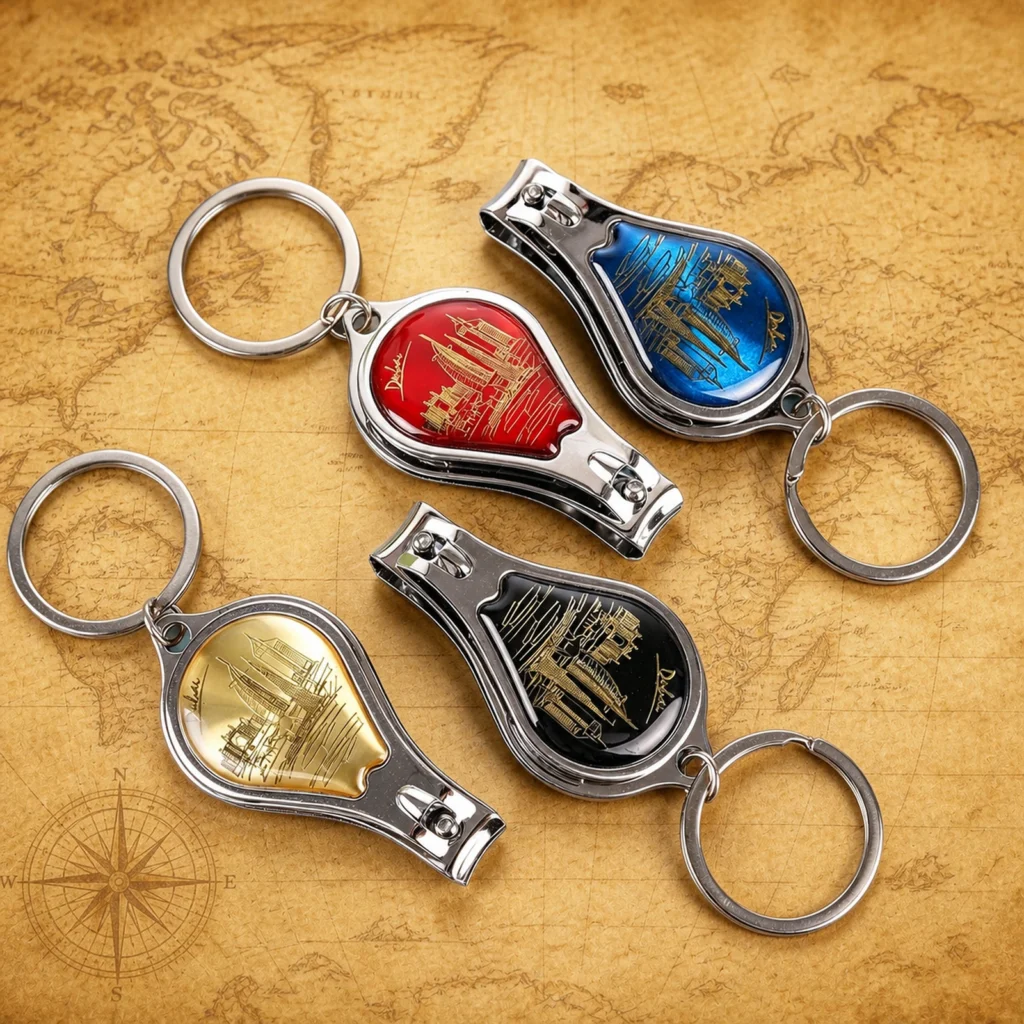 Customized Dubai landmark metal nail clipper supplier