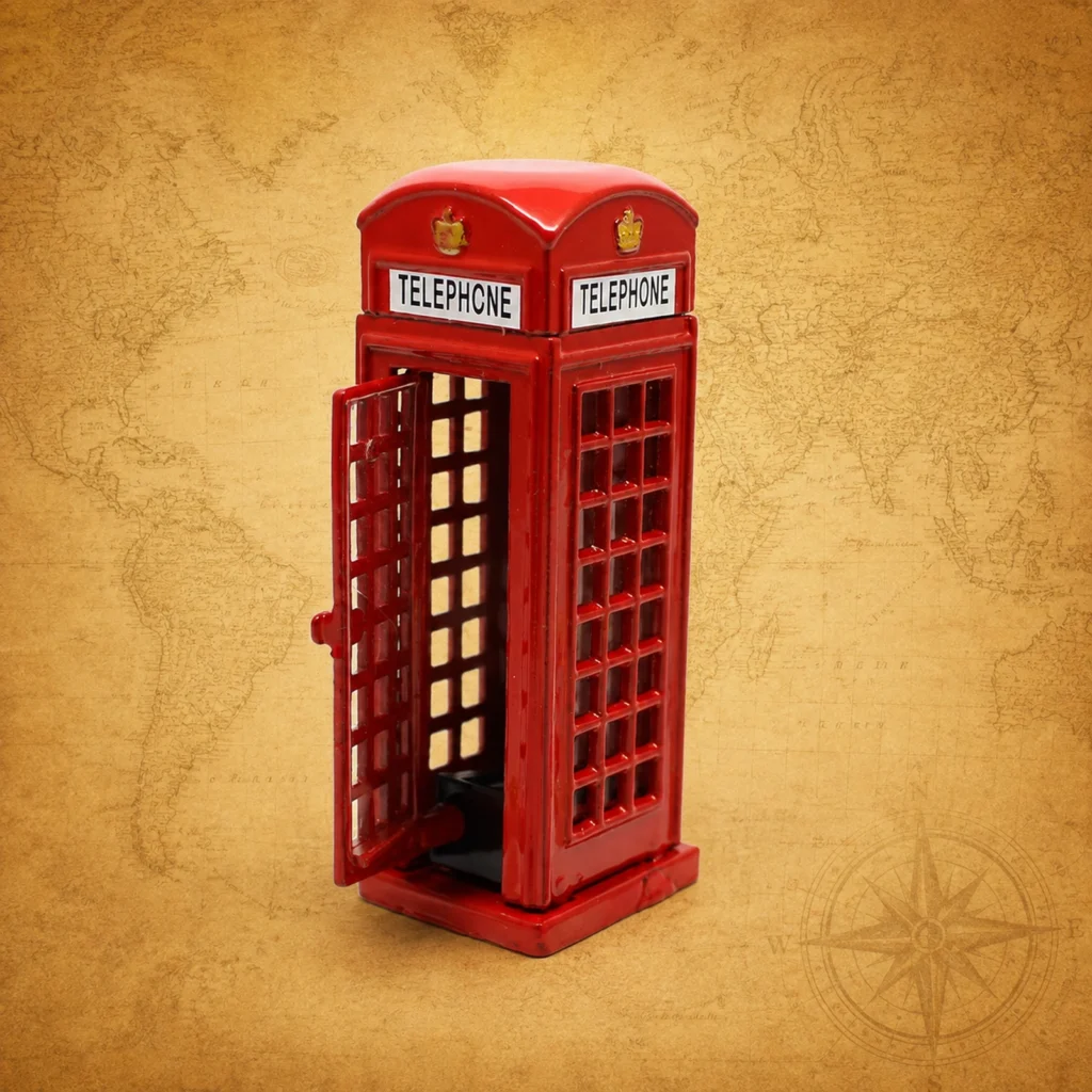 Custom London telephone box pencil sharpener manufacturer
