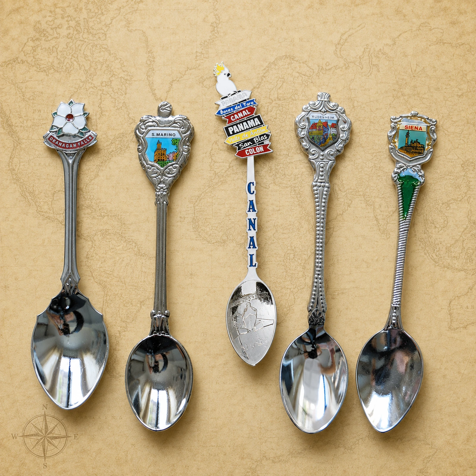 Custom Metal Souvenir Spoons product collection