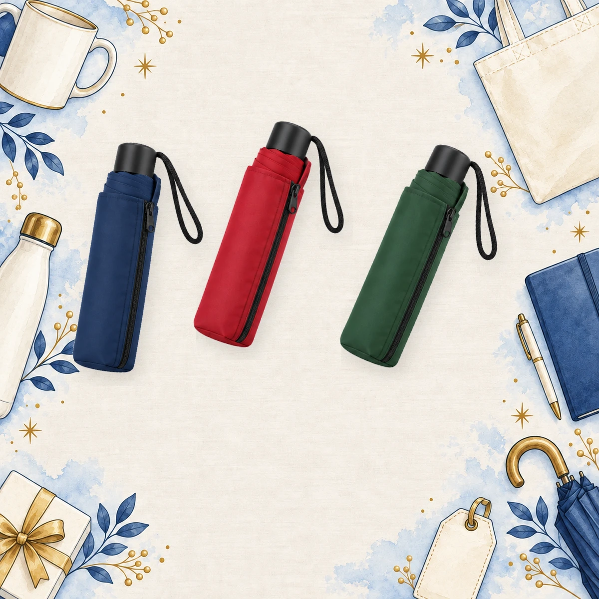 Custom Portable Pocket Umbrellas product collection