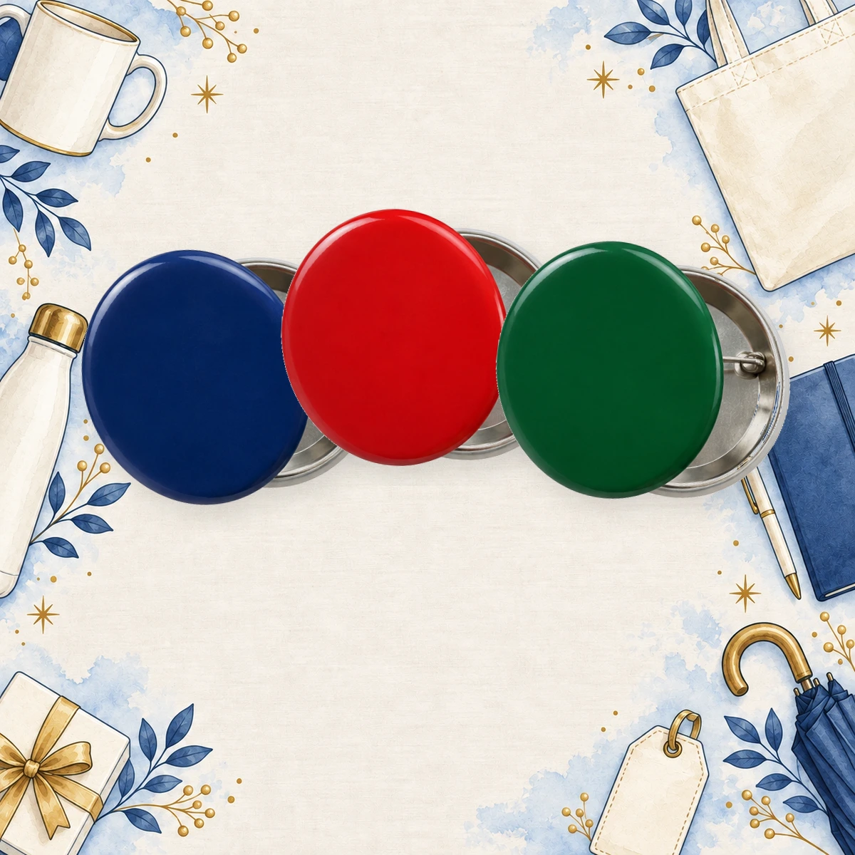 Custom Promotional Button Badges product collection