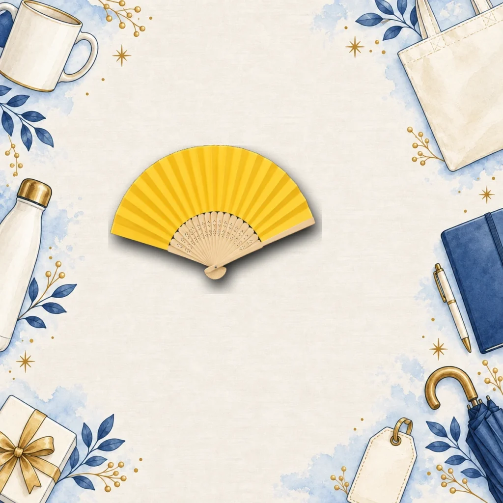 green custom promotional folding fans for beauty