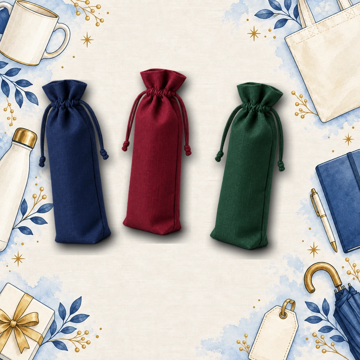 Custom Promotional Wine Bags product collection