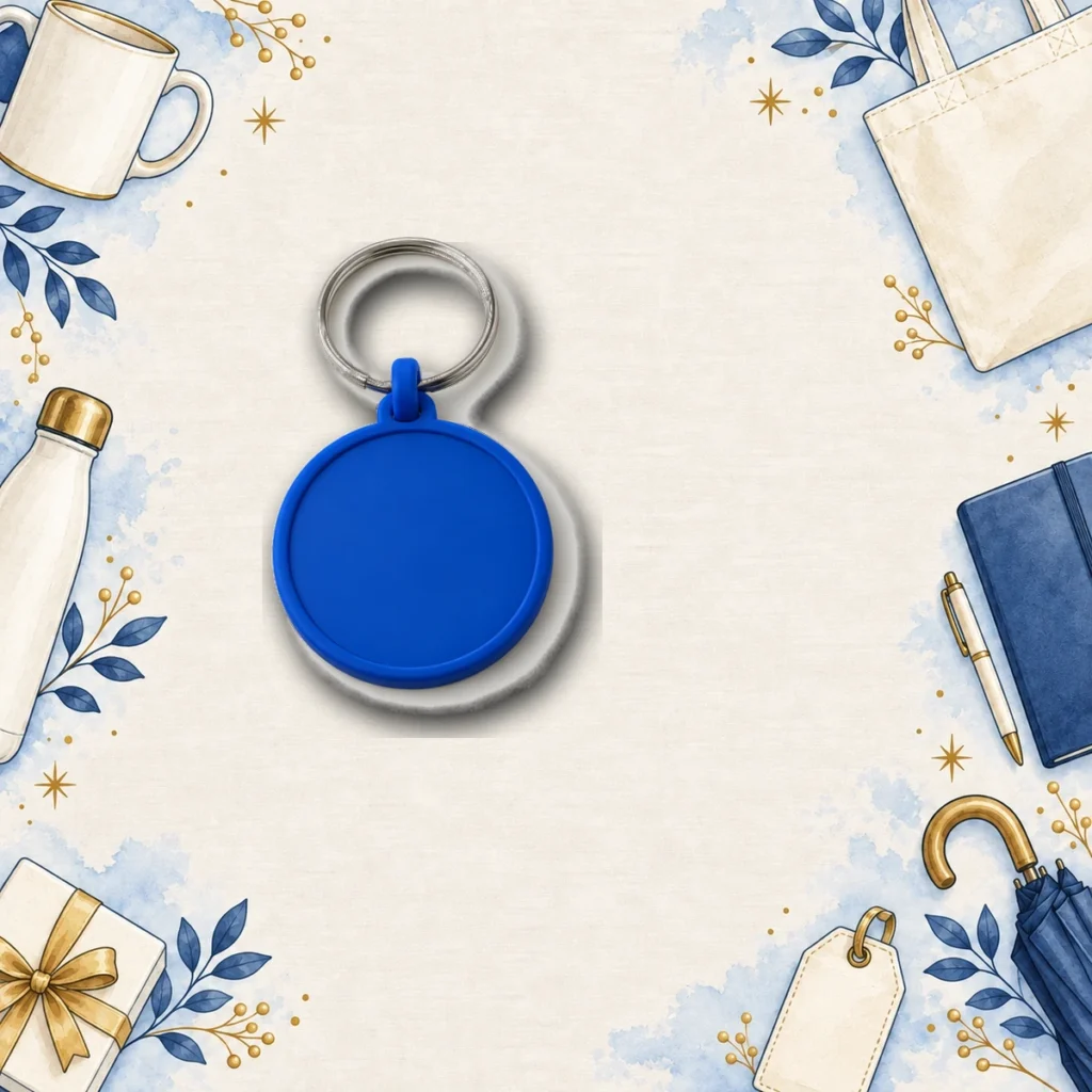 royal blue soft pvc keychains for sports clubs