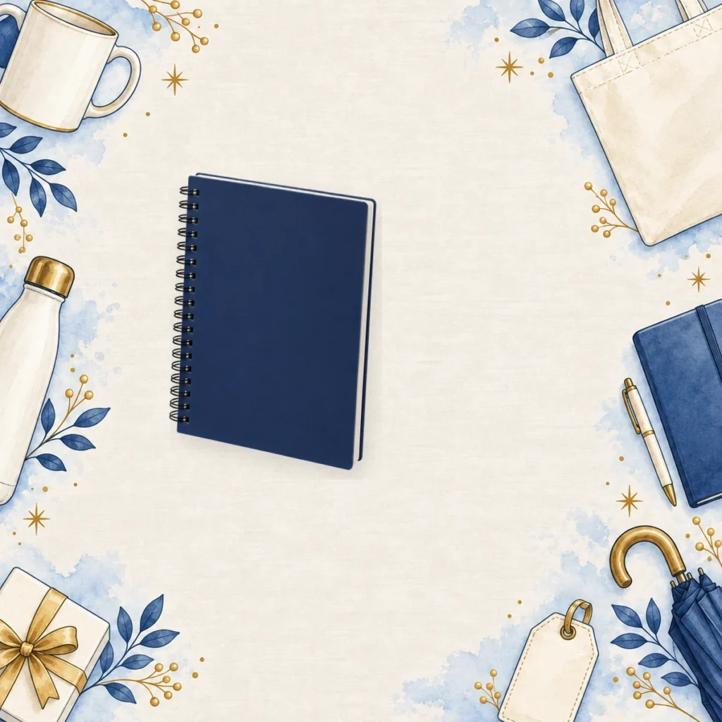 navy spiral promotional notebooks for education