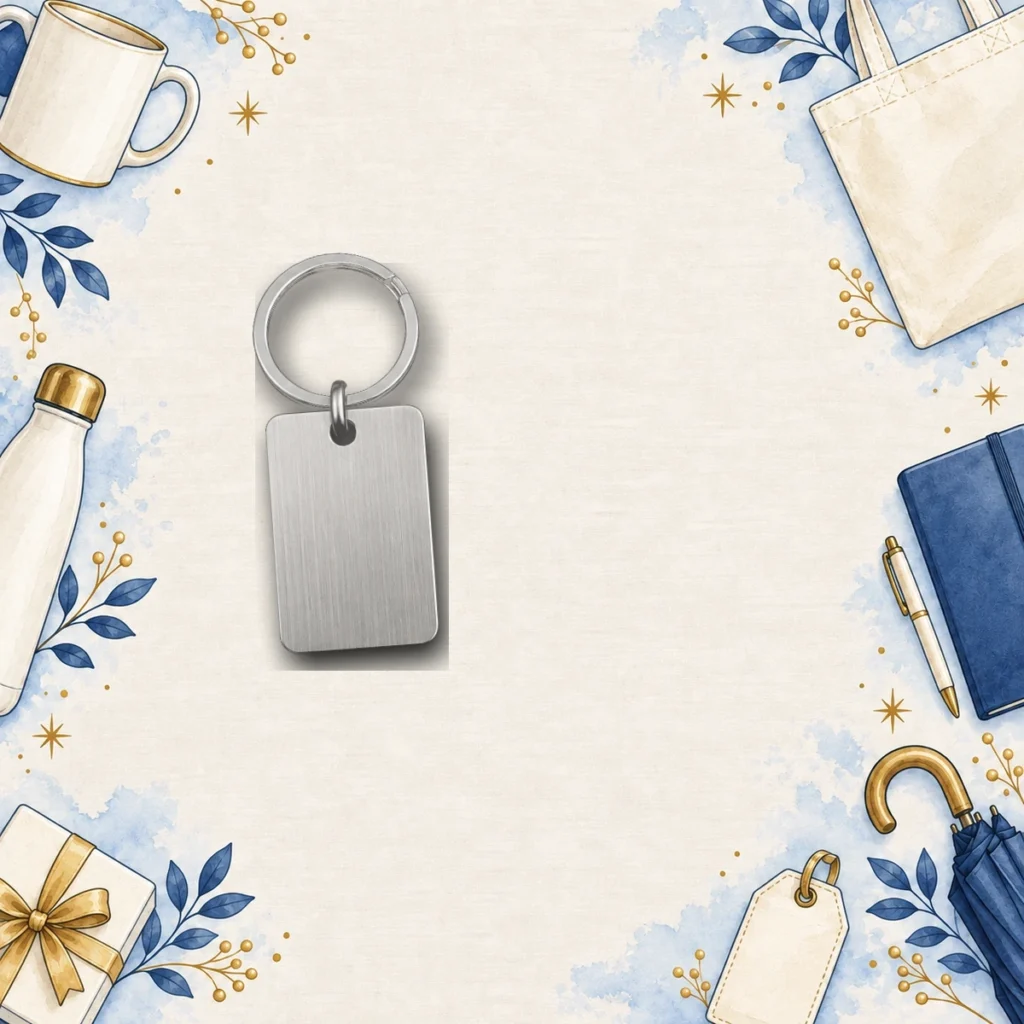 silver custom stainless steel keyrings for automotive
