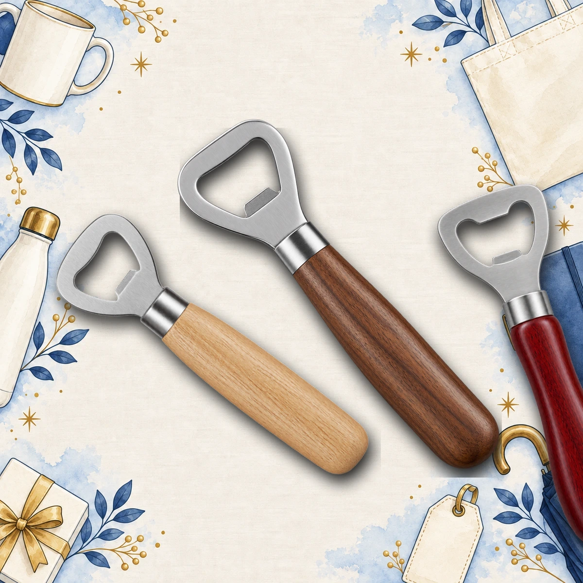 Custom Wooden Bottle Openers product collection