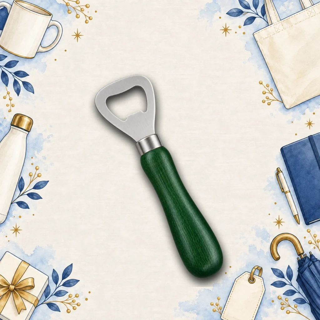 green wood promotional bottle opener