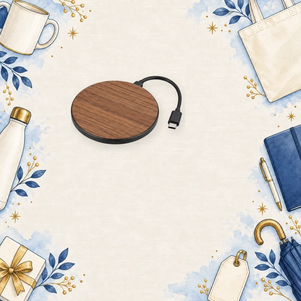 walnut wooden wireless chargers for offices