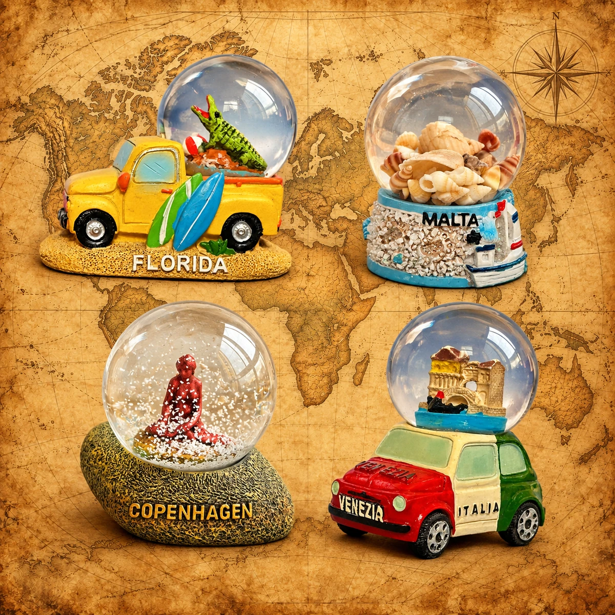 Glass Souvenir Snow Globe product collection