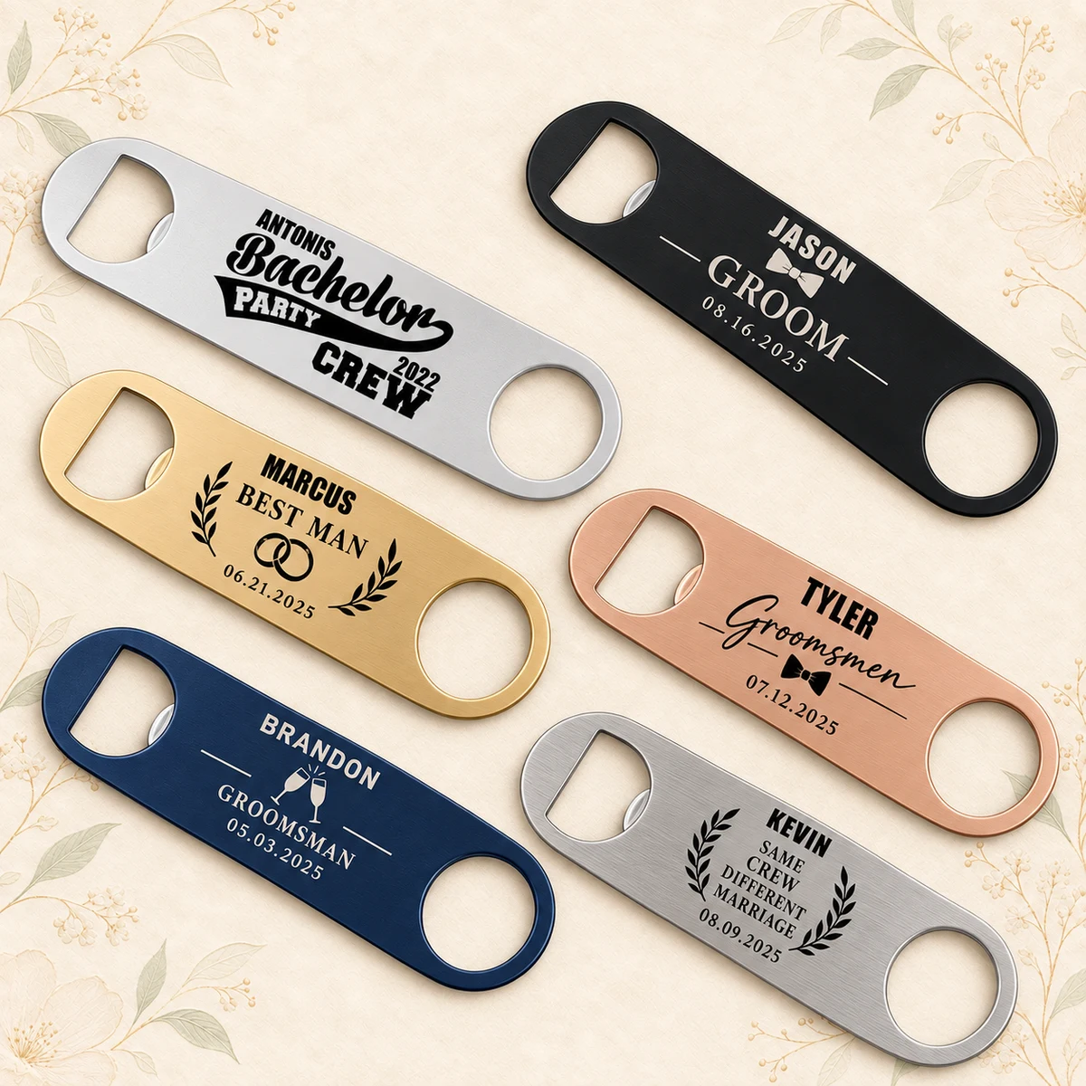 Personalized Bachelor Party Bottle Opener product collection