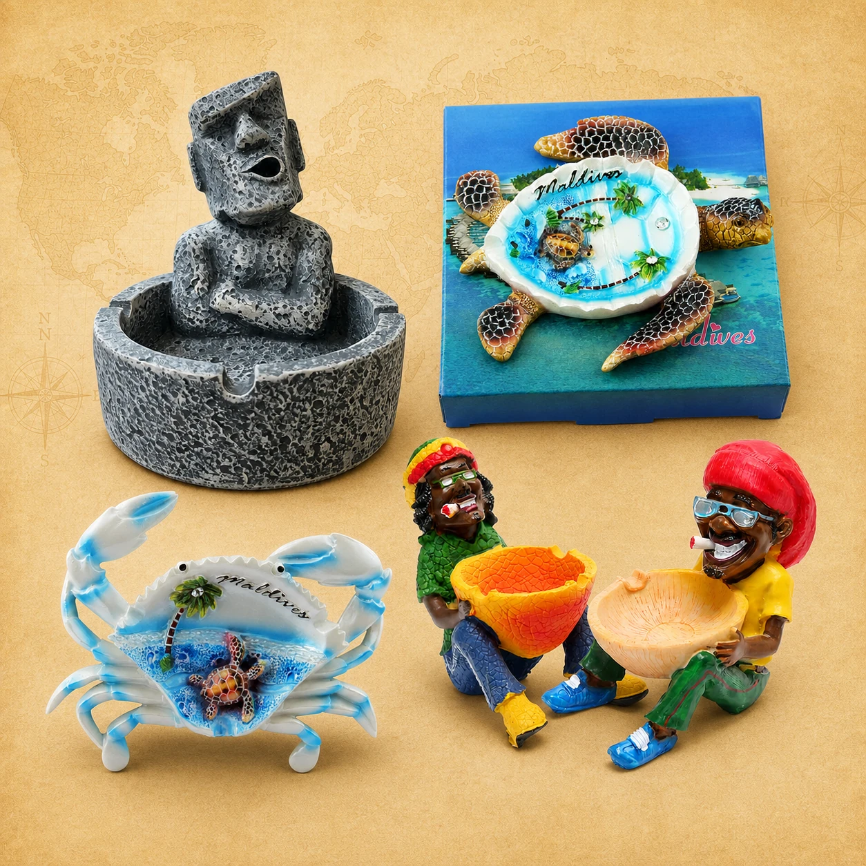 Custom Polyresin Ashtrays product collection