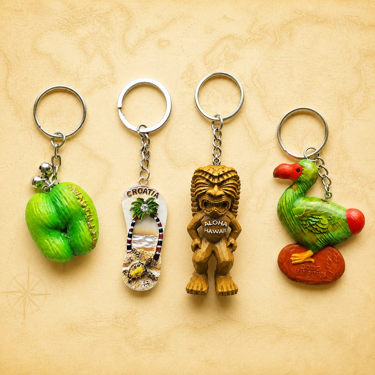 Custom Polyresin Keychains product collection