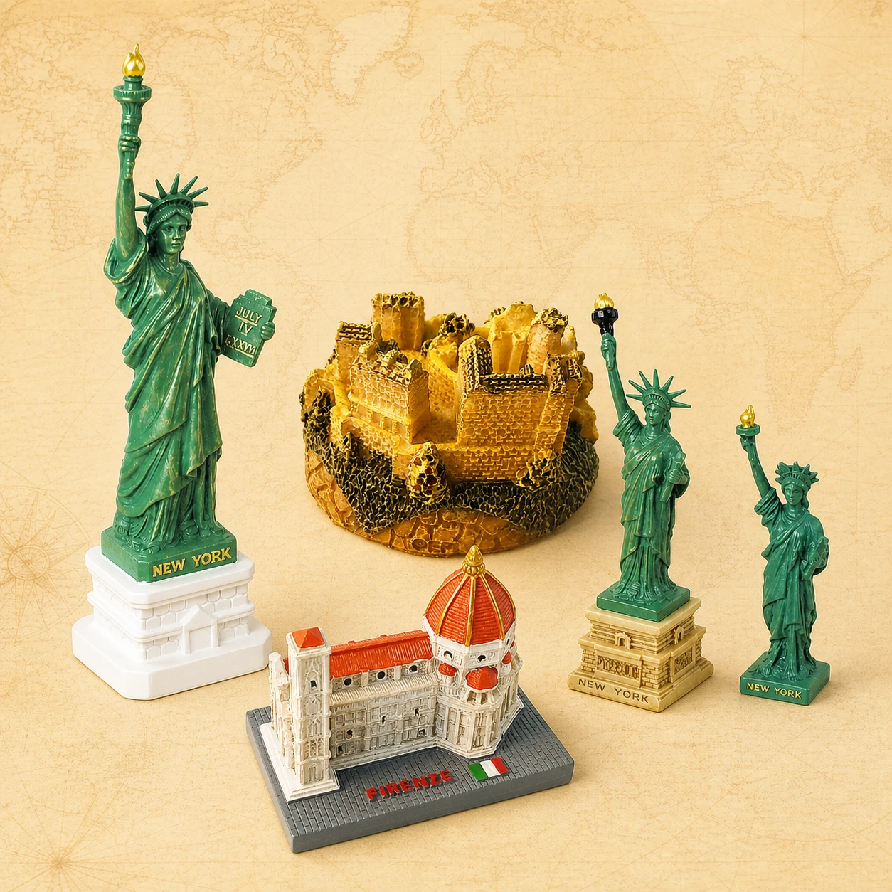 Custom Polyresin Landmark Figurines product collection