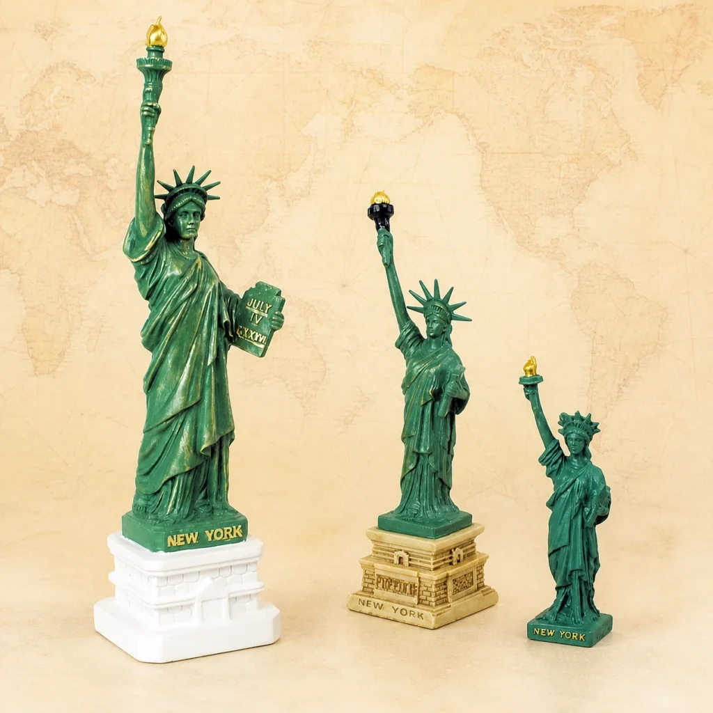 Custom New York Statue of Liberty polyresin figurine