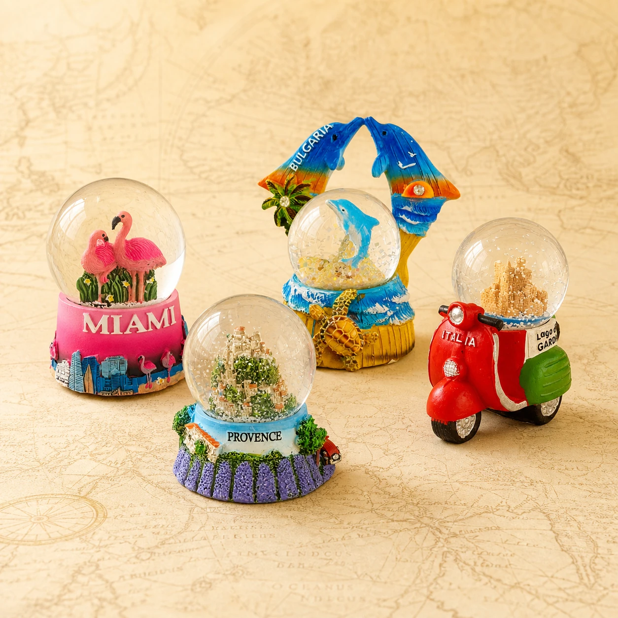 Custom Resin & Polyresin Snow Globes product collection