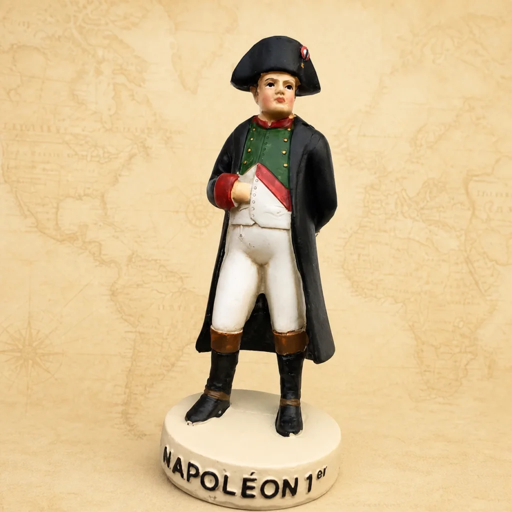 Customized France Napoleon polyresin statuette