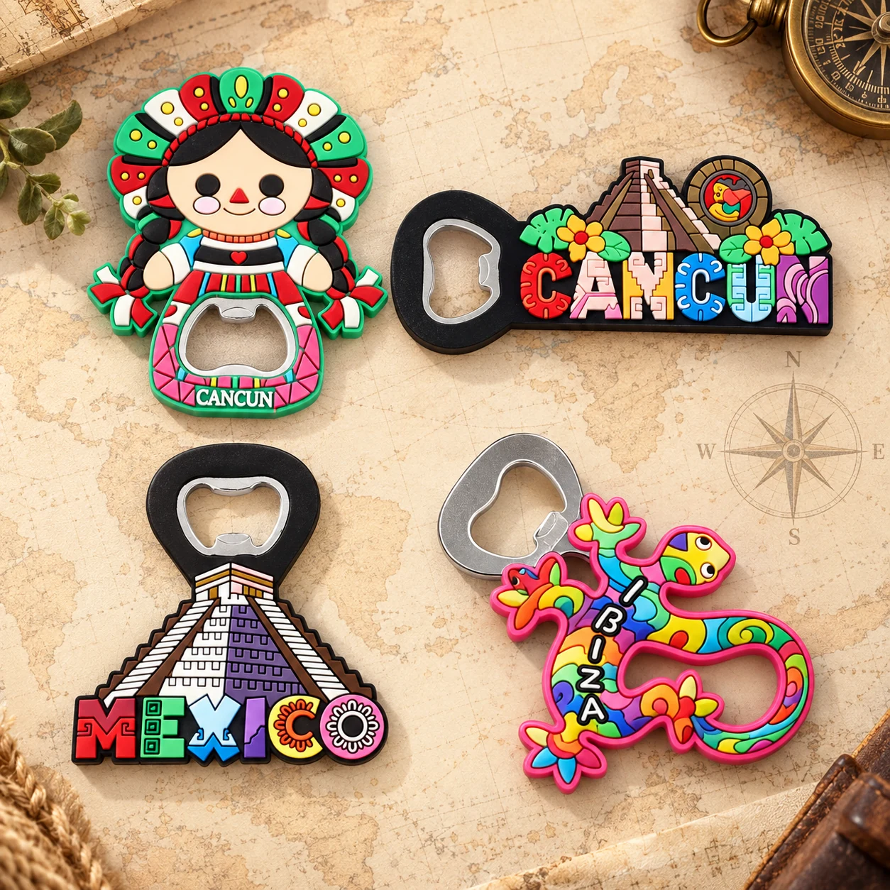 Soft PVC Souvenir Bottle Opener product collection