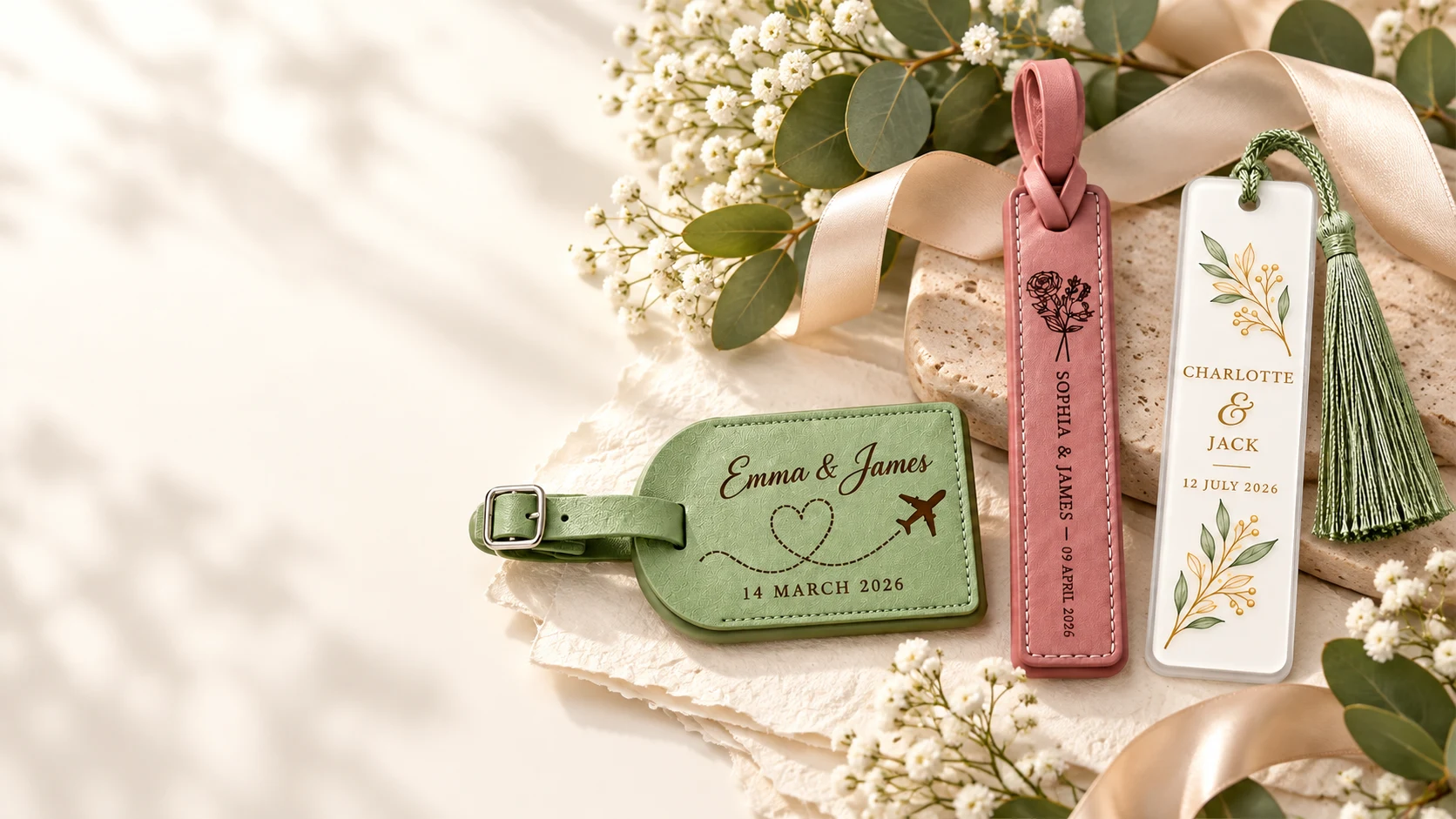 Custom Wedding Keychains collection