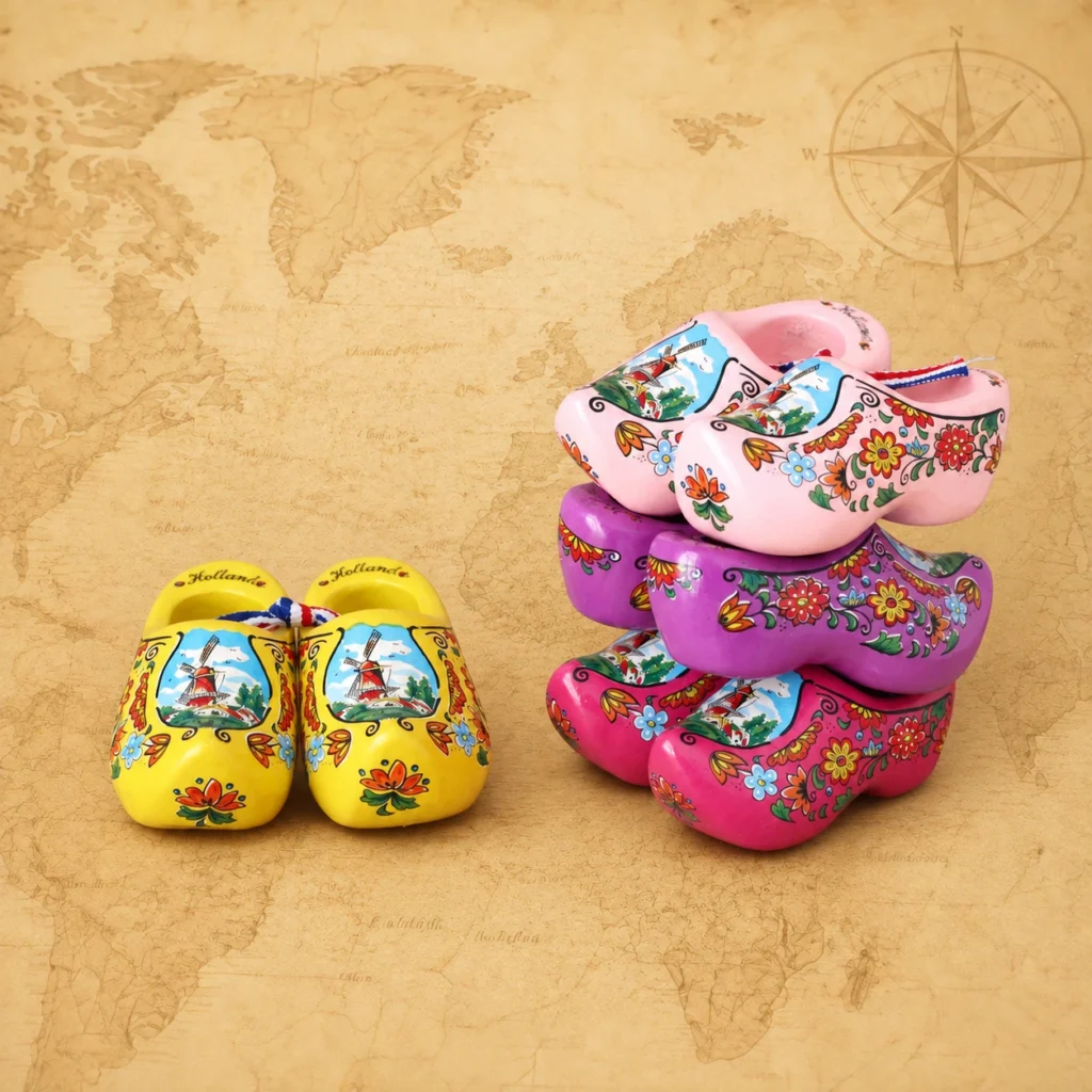 Holland Clogs Netherlands wooden souvenir decoration
